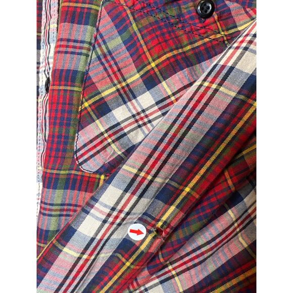 Ralph Lauren Denim & Supply  Size XL Red Plaid Button Up Shirt Long Sleeve RL - Picture 6 of 7
